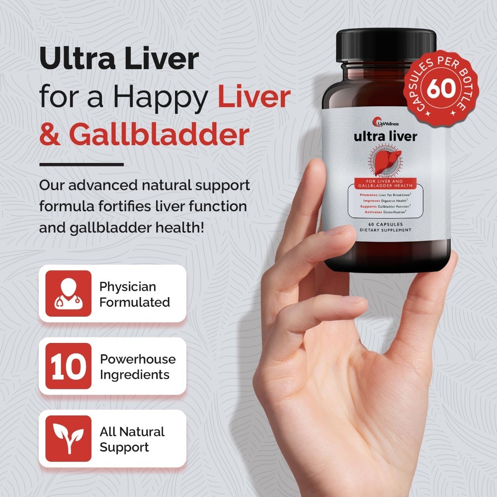 UpWellness liver supplements provide & liver and bladder support ..-