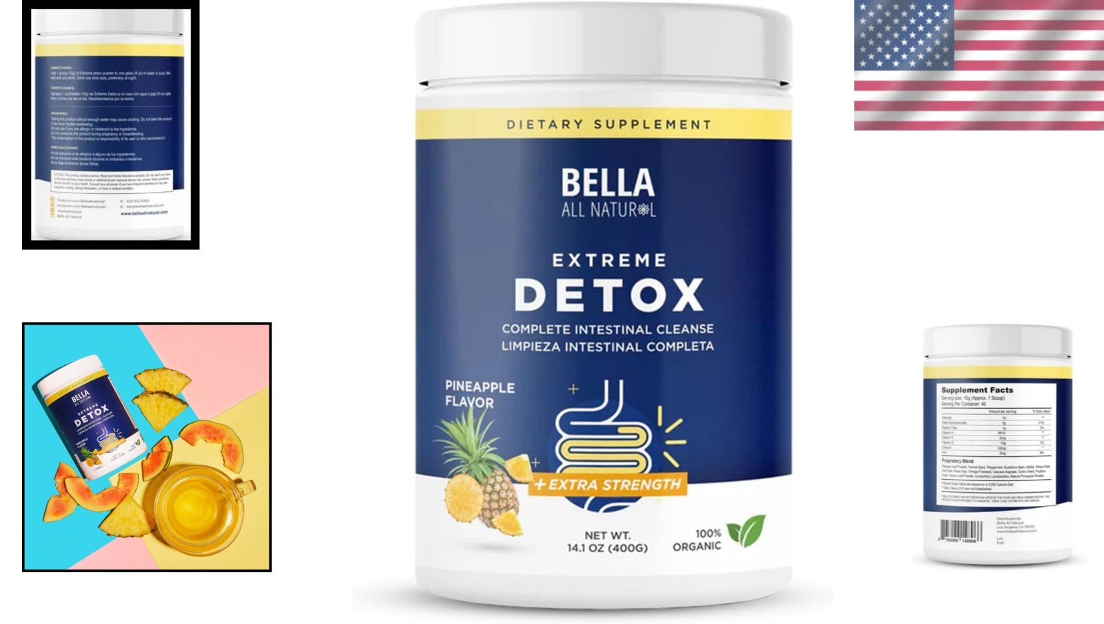 Pineapple Detox Blend – Cleanse & Weight Loss Support-~