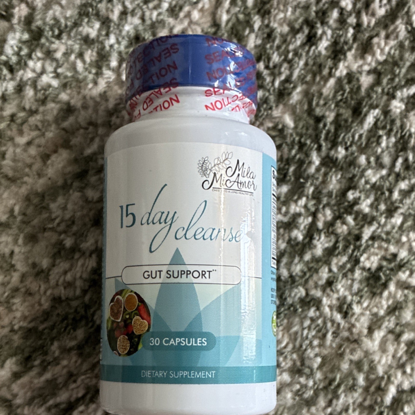 Mila Mi Amor 15 Day Cleanse Gut Support Detox 30 Capsules
