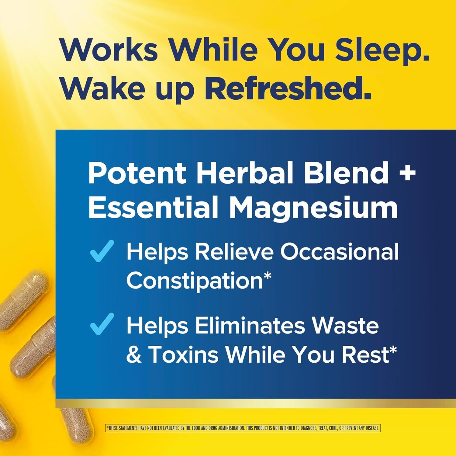 Renew Life Cleanse More Herbal Detox Formula with Magnesium for Overnight