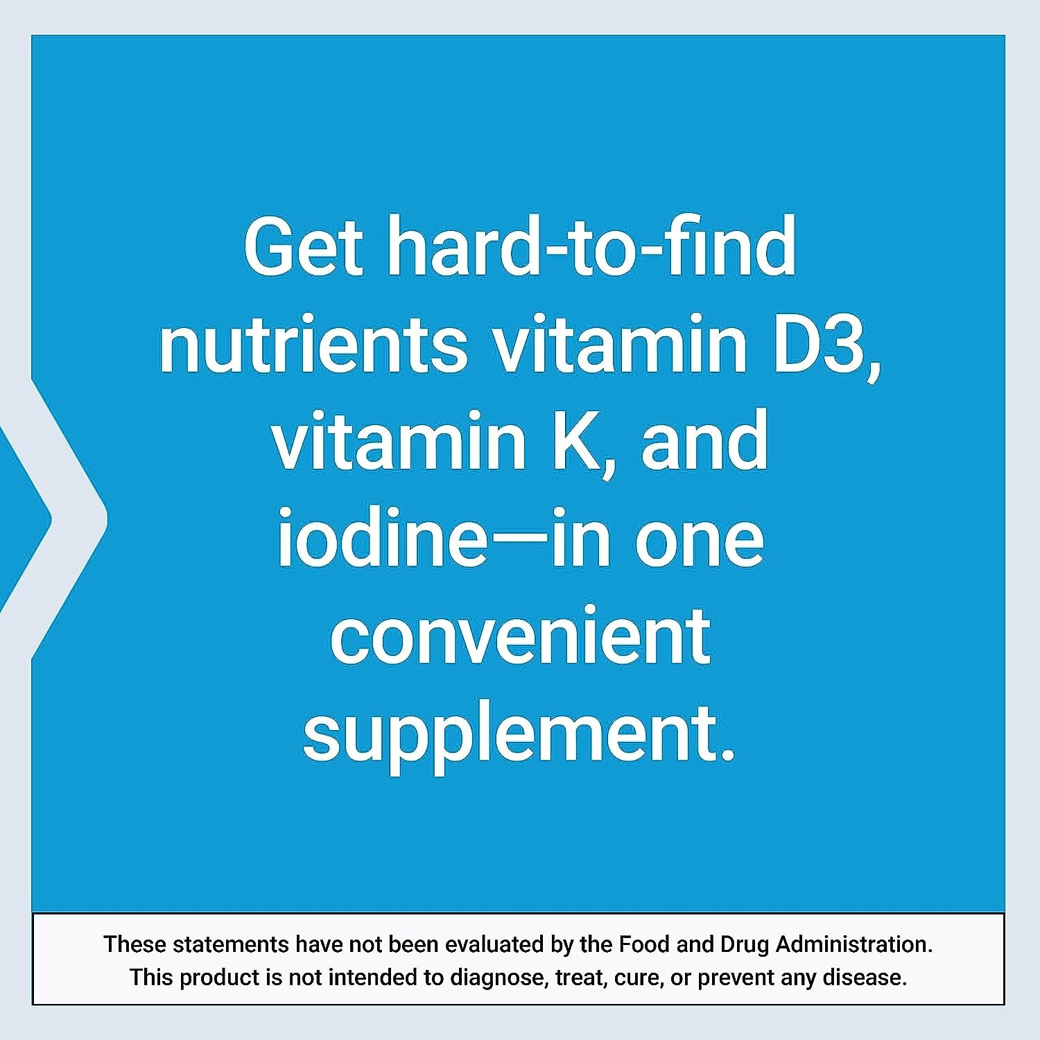 Life Extension Vitamins D and K with Sea-Iodine 60 Capsules Newest Expiration!
