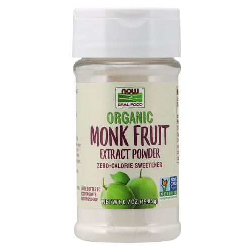 Organic Monk Fruit Ext Powder 0.7 Oz By Now Foods