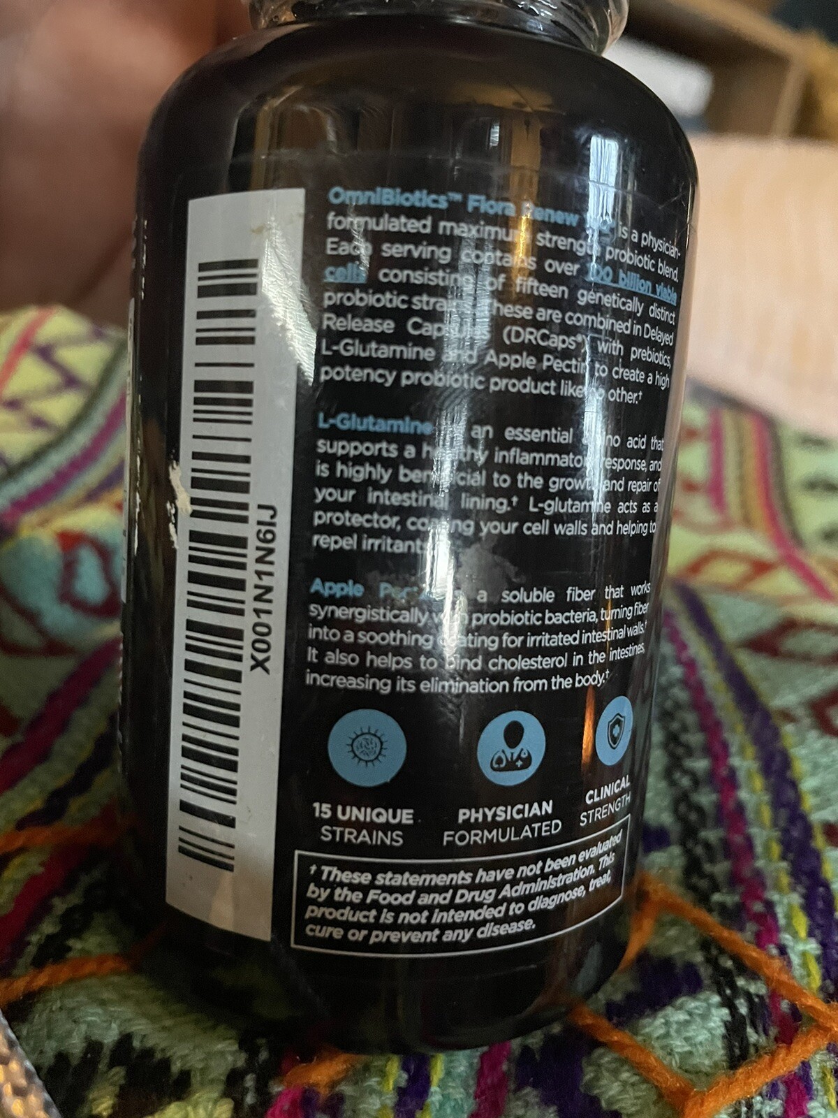 Probiotics 100 Billion CFU | Clinical Strength Probiotics Flora Renew 60 Caps