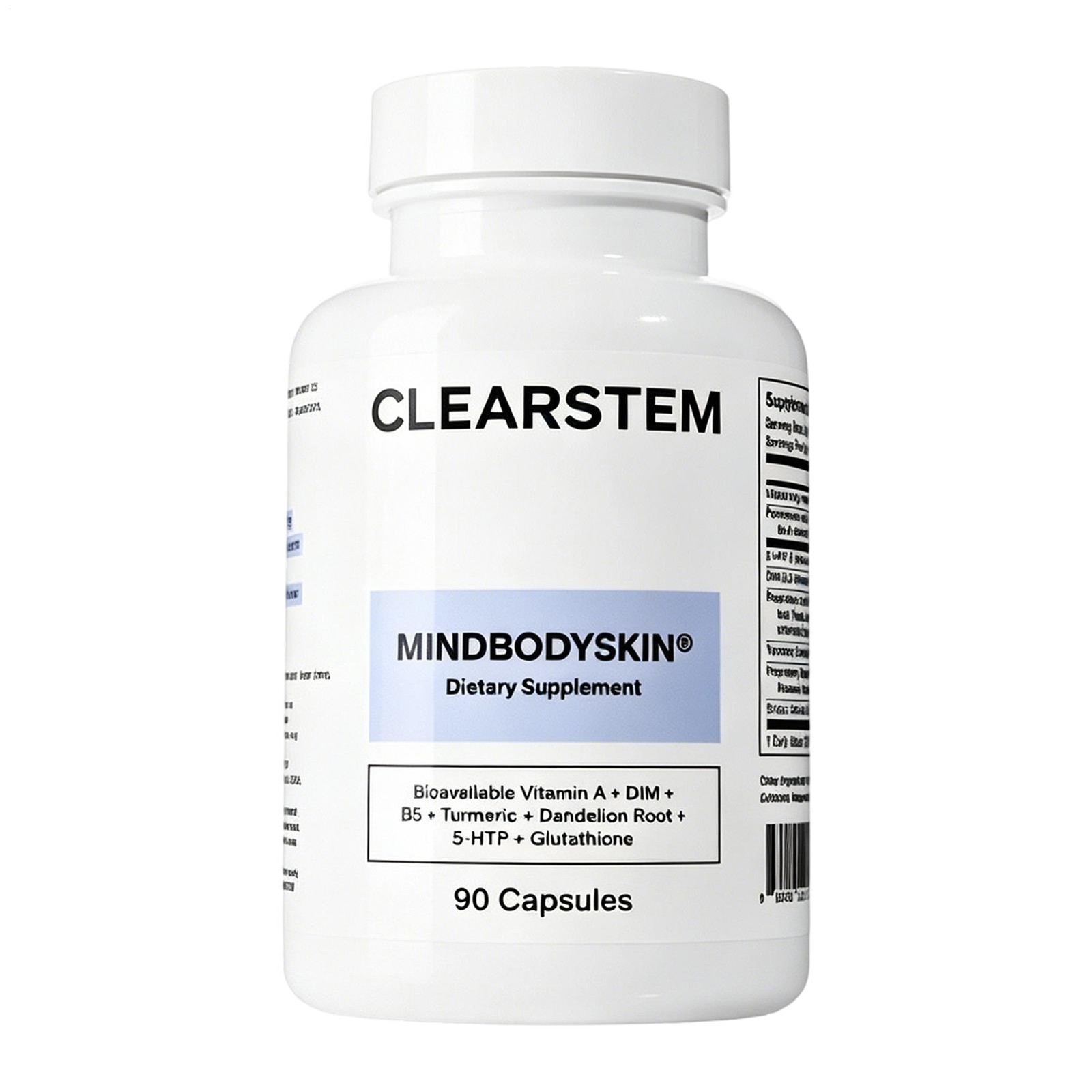 CLEARSTEM Mind•Body•Skin Vitamin Dietary Supplement– 90 Capsules