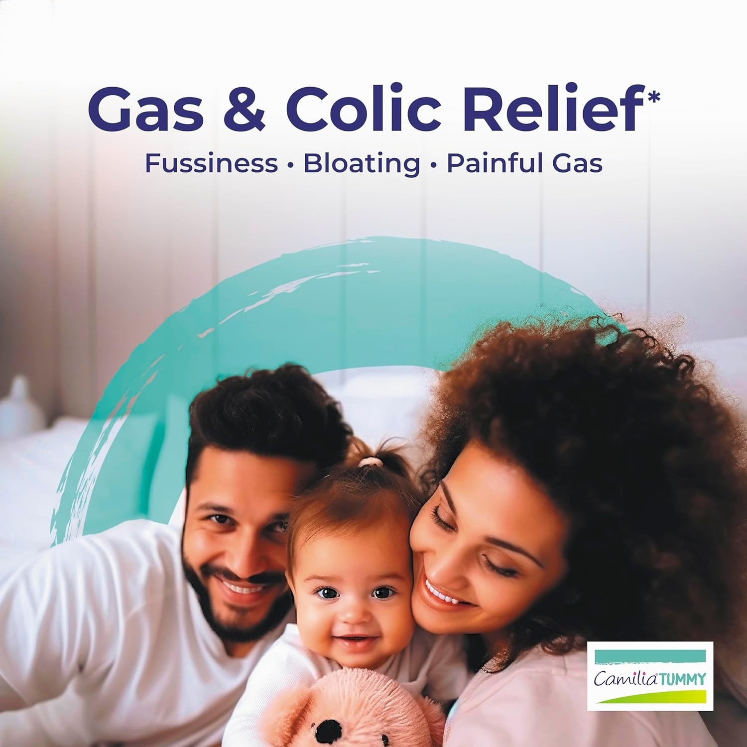 Sterile Baby Gas Drops by Camilia – Easy, Clear and Tasteless Relief for Colic