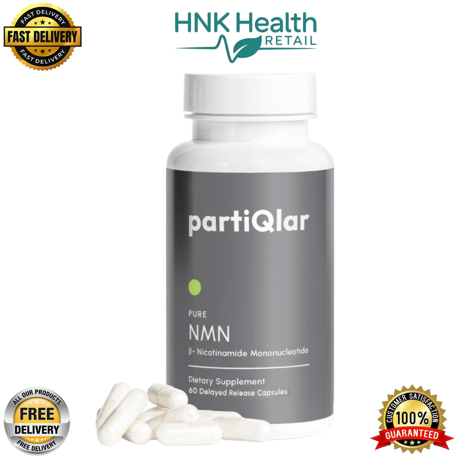 partiQlar Supplement 500mg – High Purity – 60 Capsules