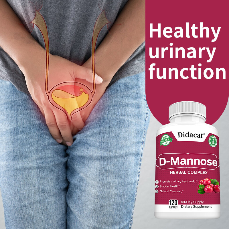Urinary Tract Health 1000mg D Mannose w/ Cranberry Bladder Control Health