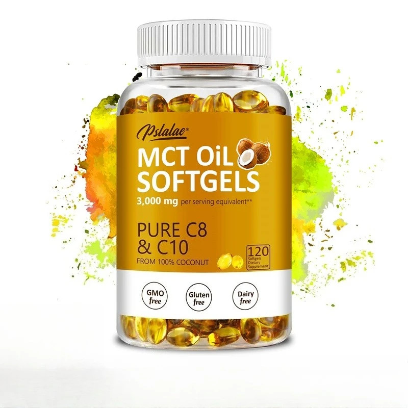 MCT Oil 120pcs – Healthy Weight Management Boosts Energy and Mental Clarity