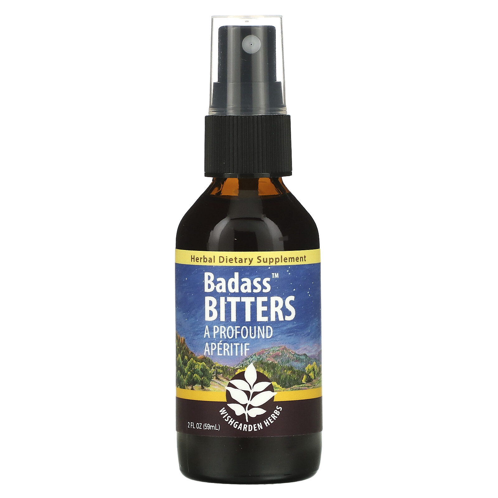 Badass Bitters, A Profound Aperitif, 2 fl oz (59 ml)