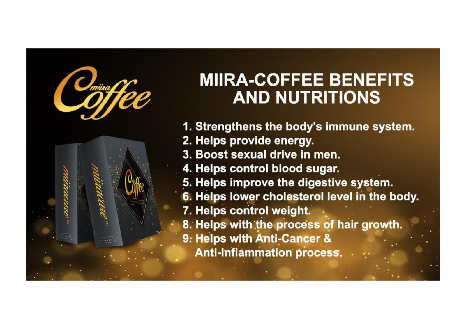 Miiracare Stem Cells Activators, micronutrients etc. 6 Sachets trial pack.