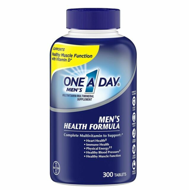 Men’s One A Day Multivitamin 300 Tablets Adult Multi Vitamin