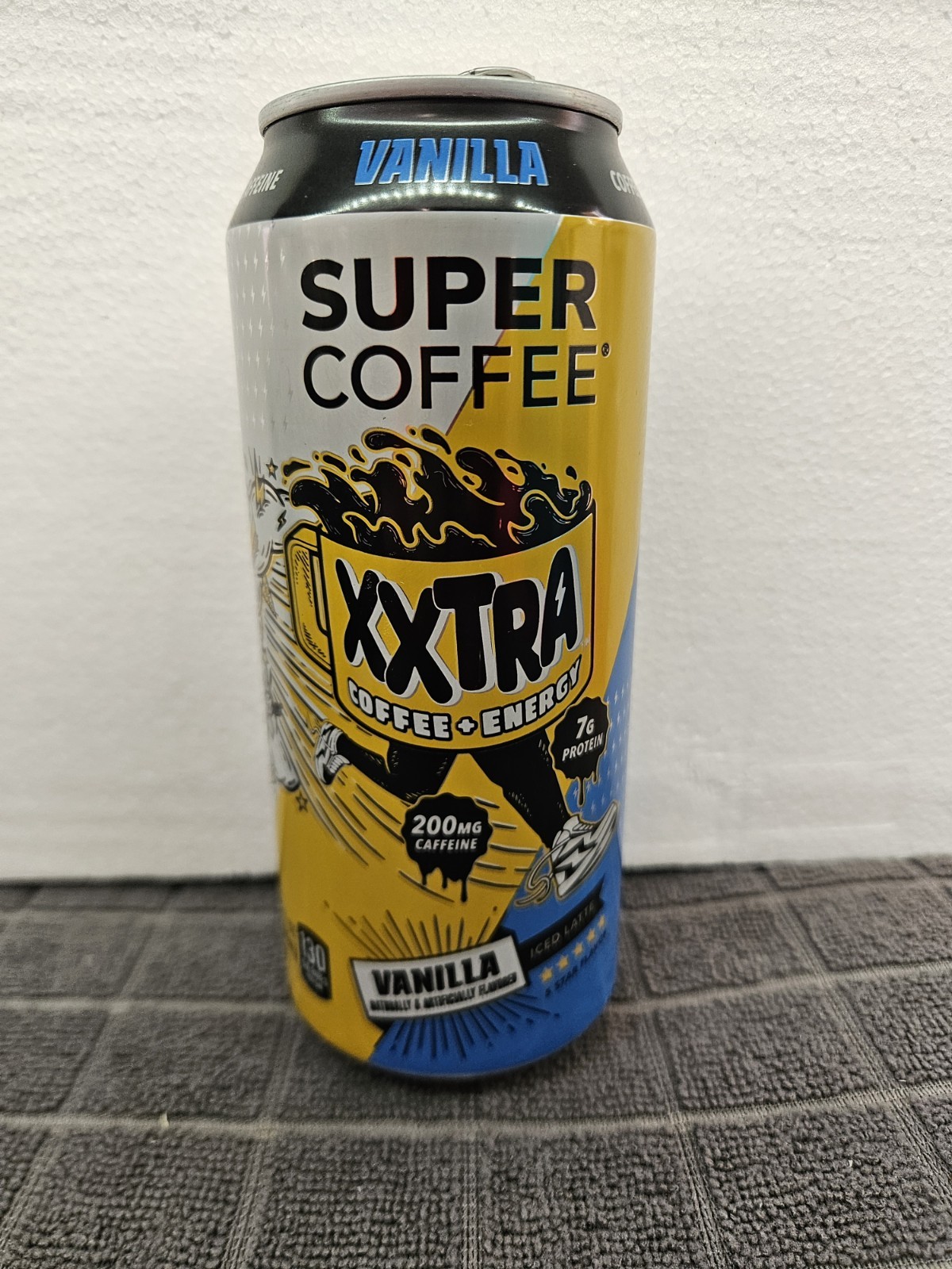 Super Coffee XXTRA Coffee + Energy Vanilla 15oz Can | 200mg Caffeine | NEW