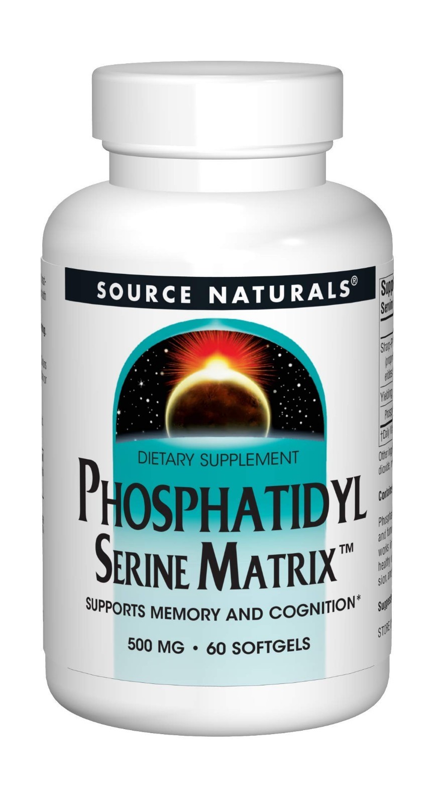 Phosphatidyl Serine 500mg – Memory Support, Cognitive Health, 60 Softgels