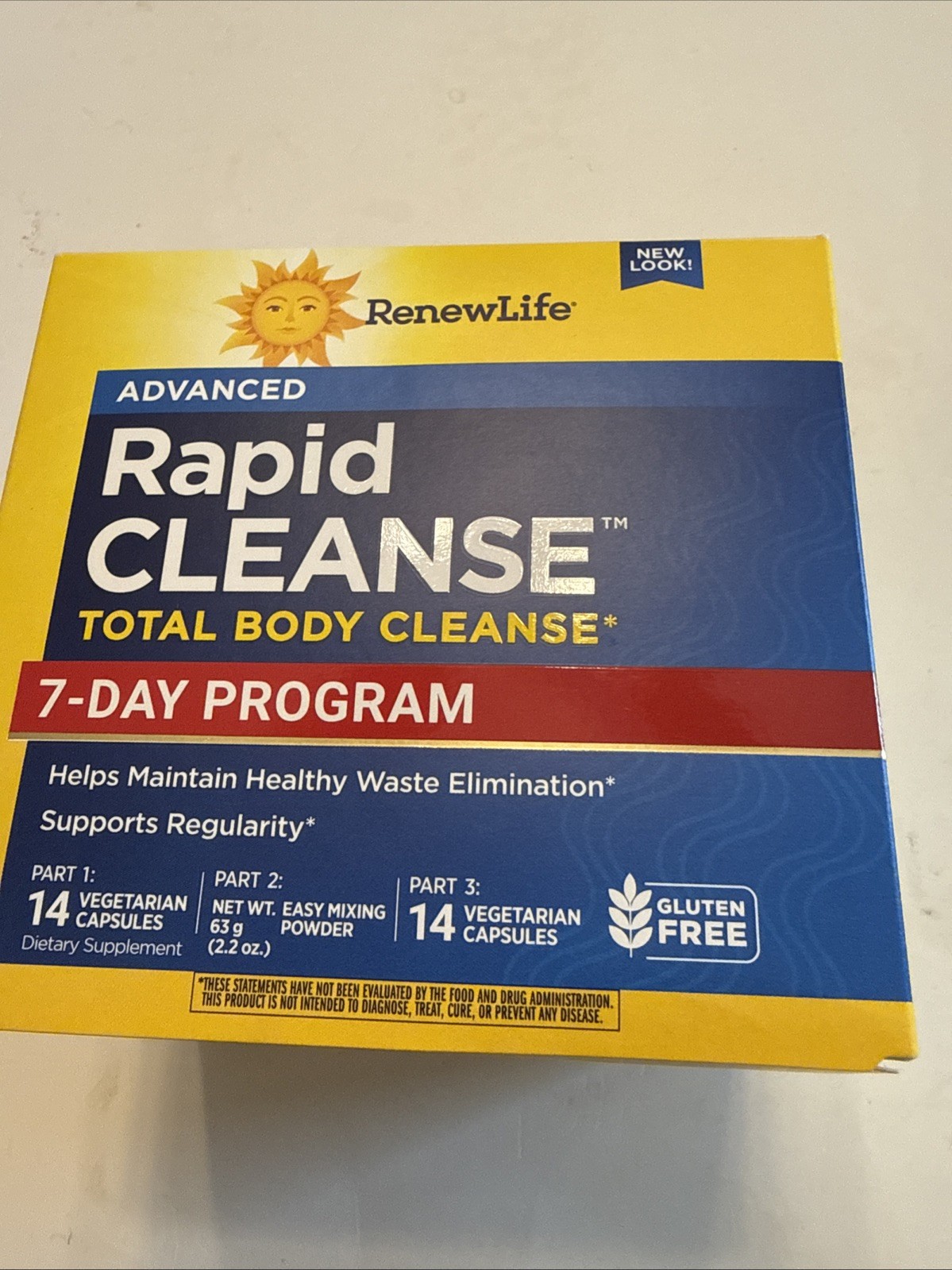 Renew Life Total Body Rapid Cleanse, Complete 7-Day Internal Cleanse
