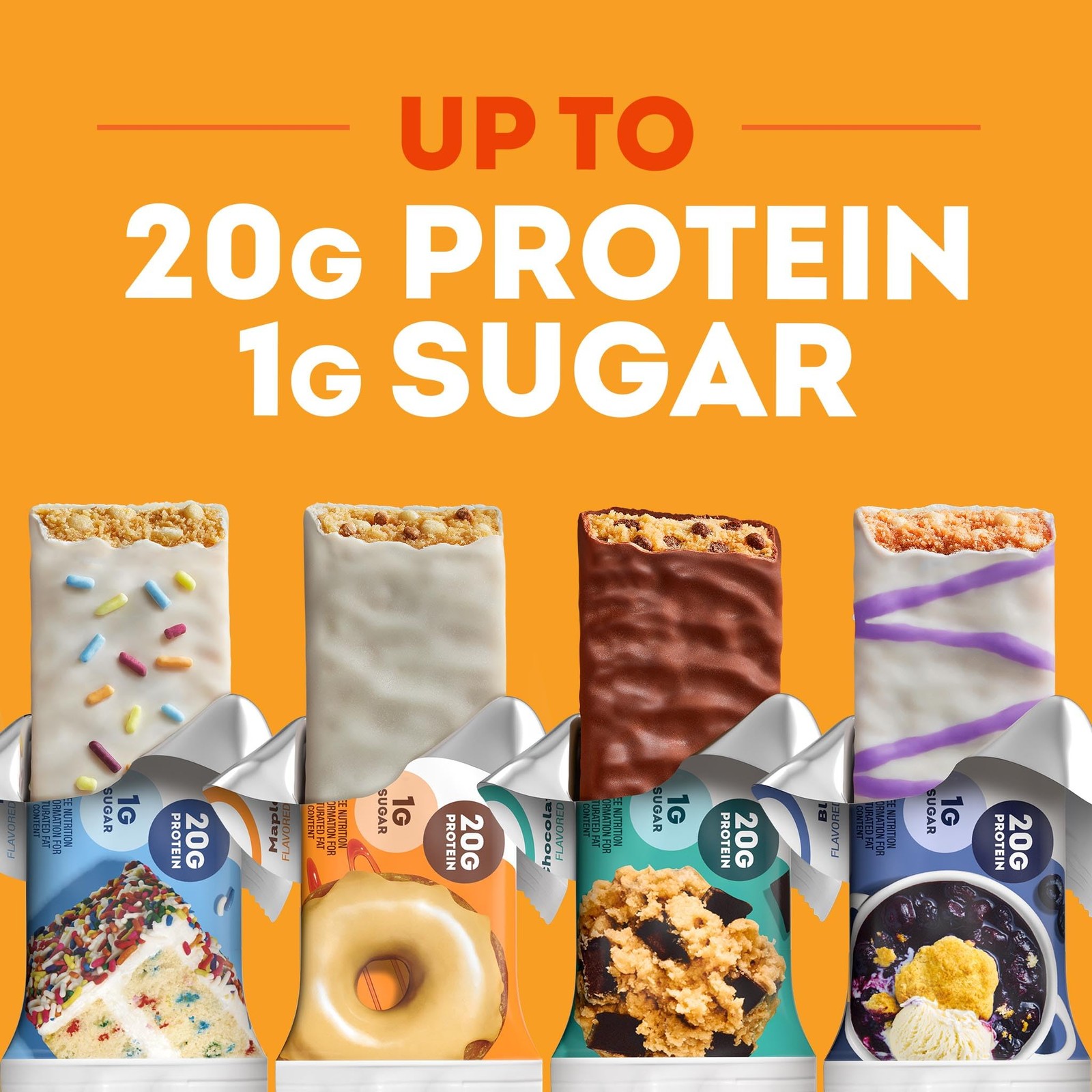 ONE Protein Bars, Smores, Gluten Free with 20g Protein and 1g Sugar, Pantry S…