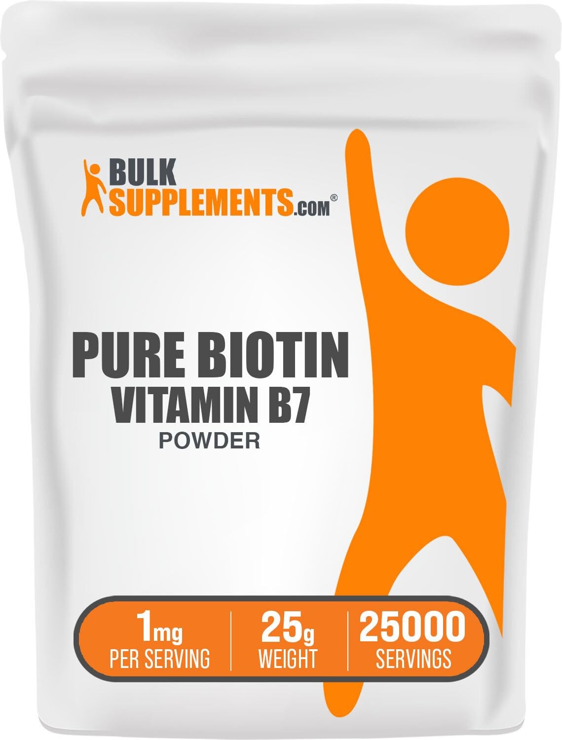 Pure Biotin Powder 25G Vitamin B7 Supplement For Professional Use Quality Ass…