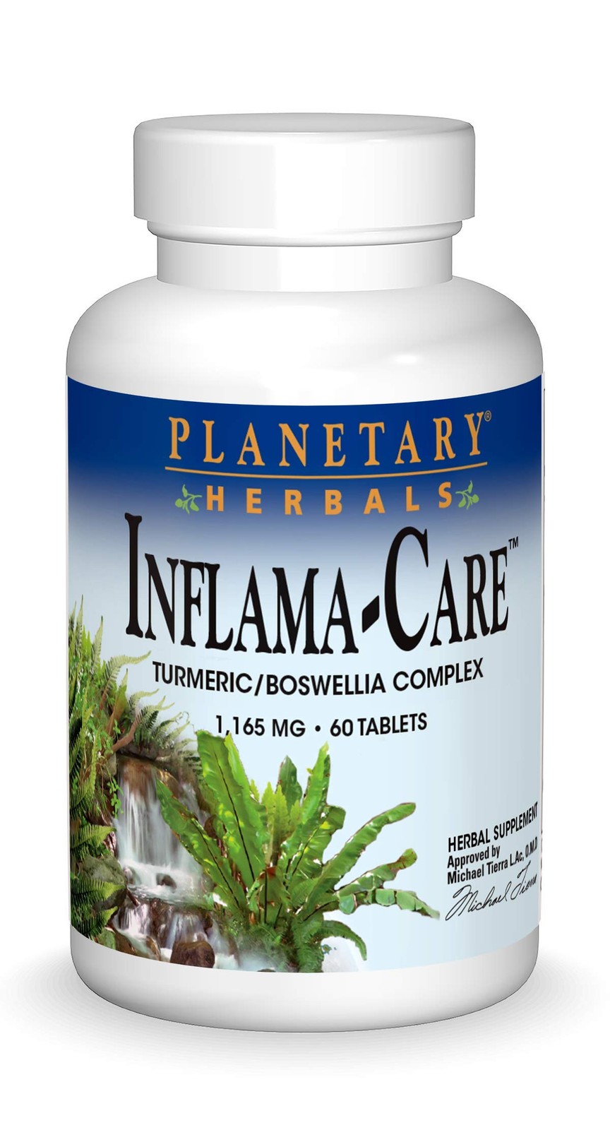 Planetary Herbals Inflama-Care 1165mg Turmeric/Boswellia 60 Count (Pack of 1)