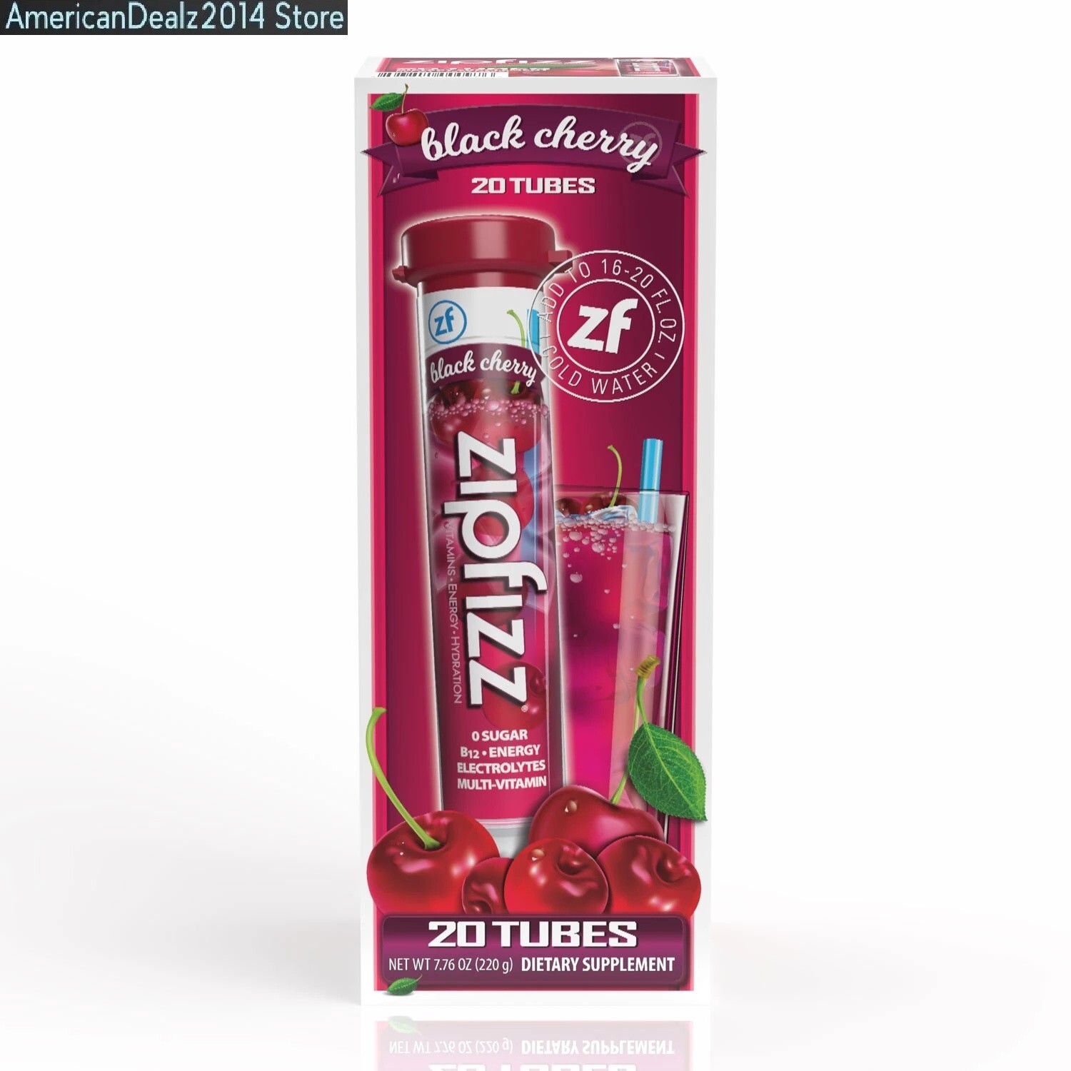 Zipfizz Healthy Energy Drink Mix, 20 Tubes Choose Flavor – FREE SHIPPING!!