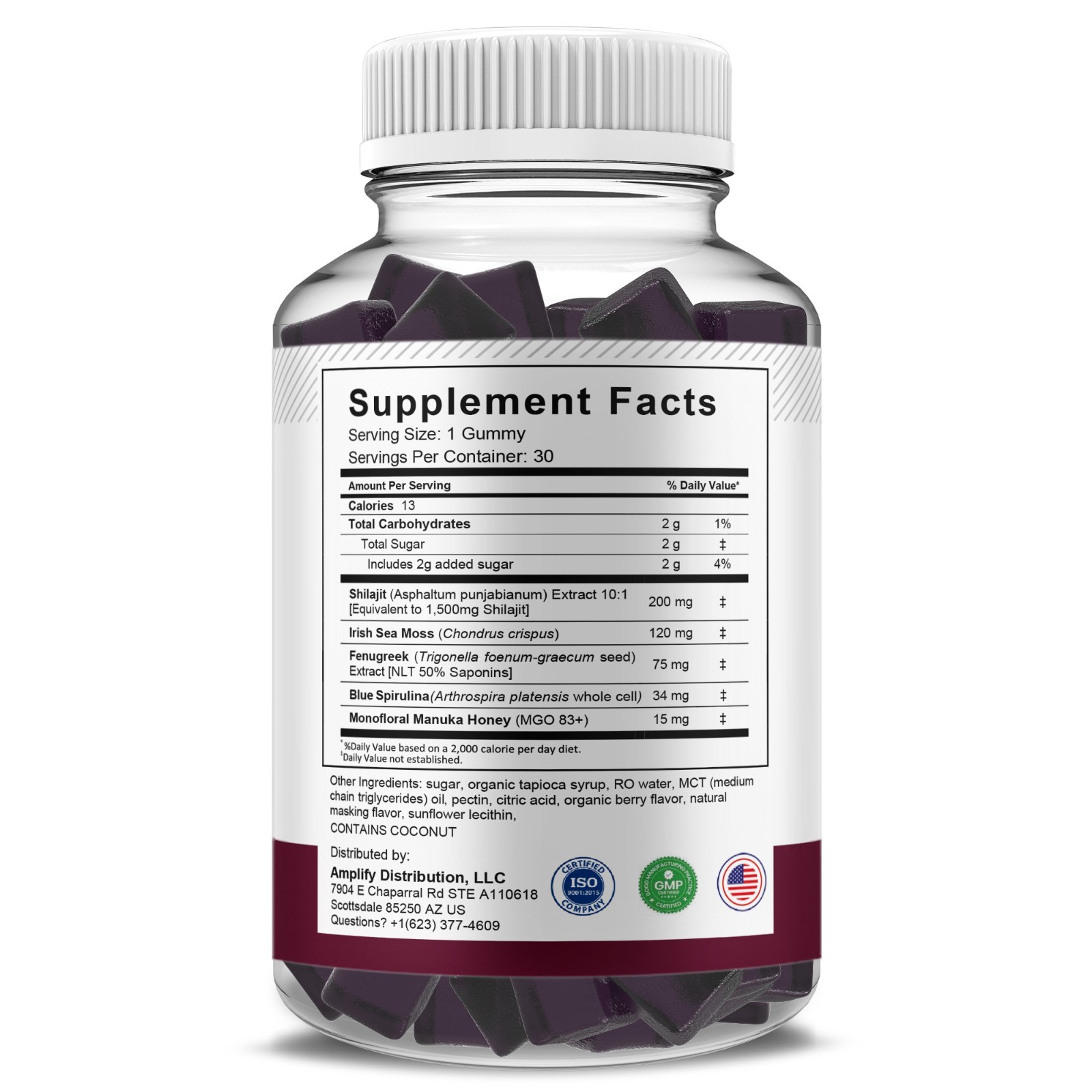 (5 Pack) Eremax Performance Gummies, Eremax Advanced Formula (5 Month Supply)