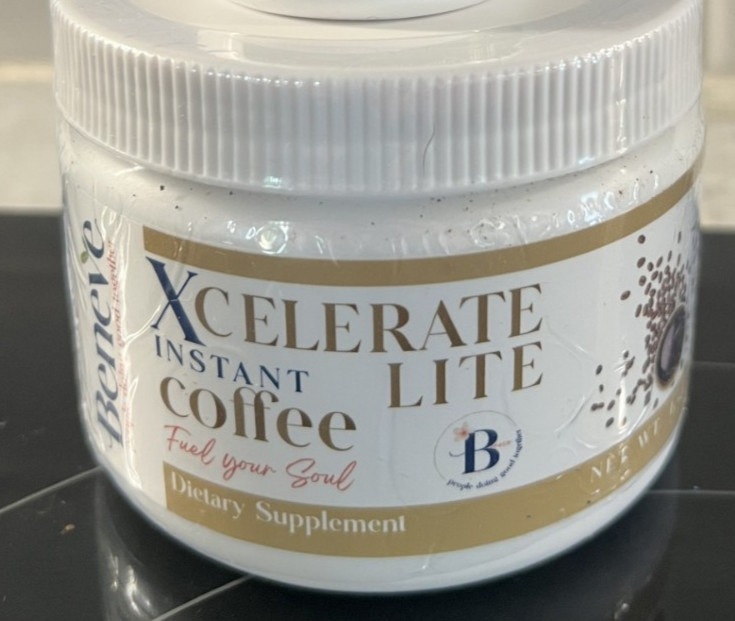 Beneve Xcelerate Nootropic Instant Lite Coffee Tub
