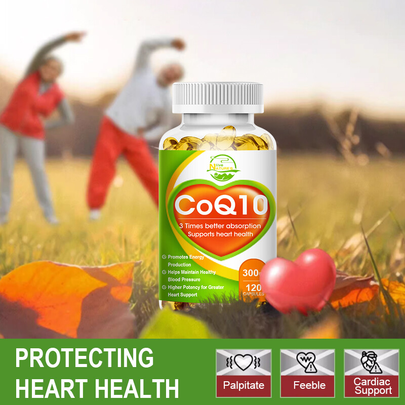 Coenzyme Q-10 300mg Antioxidant, Heart Health, Increase Energy, Improve Memory