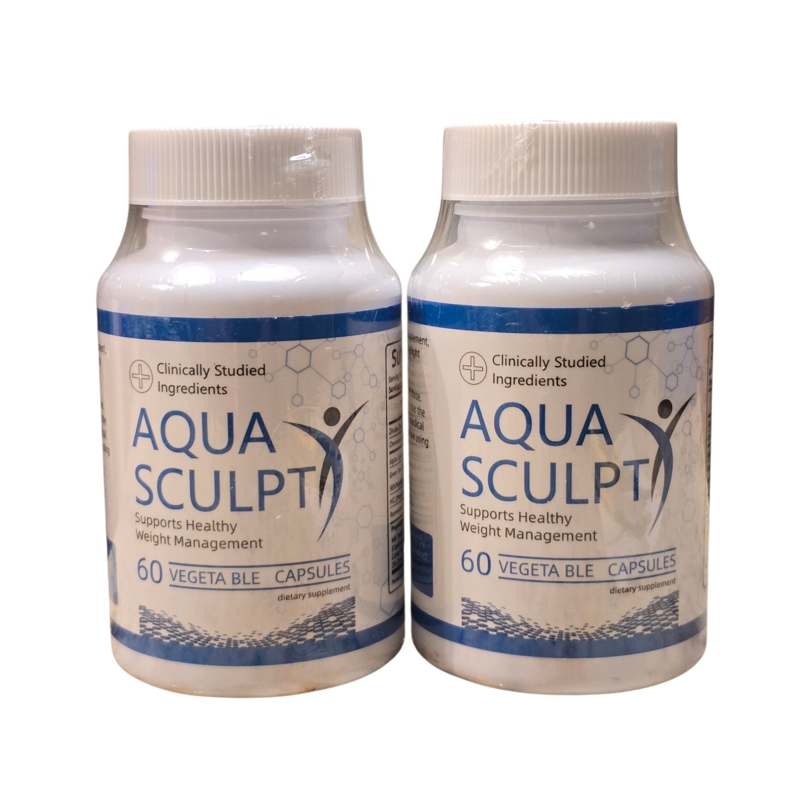 2 Aqua Sculpt Advanced Weight Loss Support Aqua Sculpt Max Strength 60 Caps 7/27