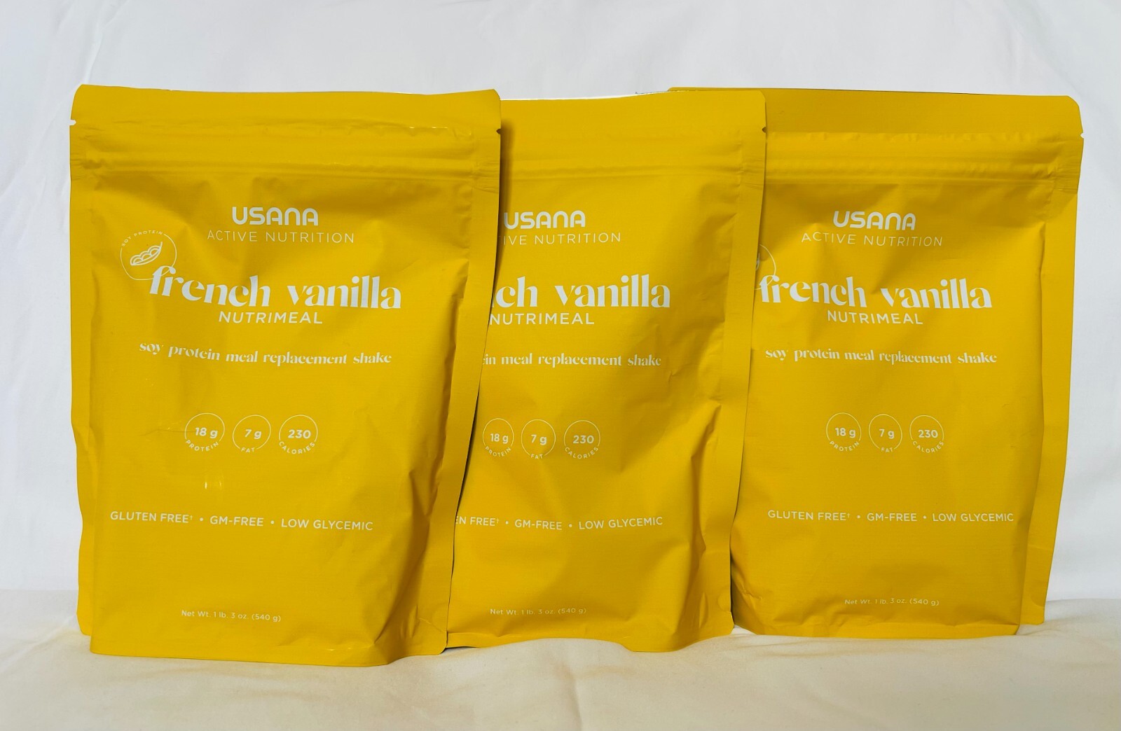 USANA Nutrimeal Meal Replacement Shake – French Vanilla(3 packs) Exp:09/27