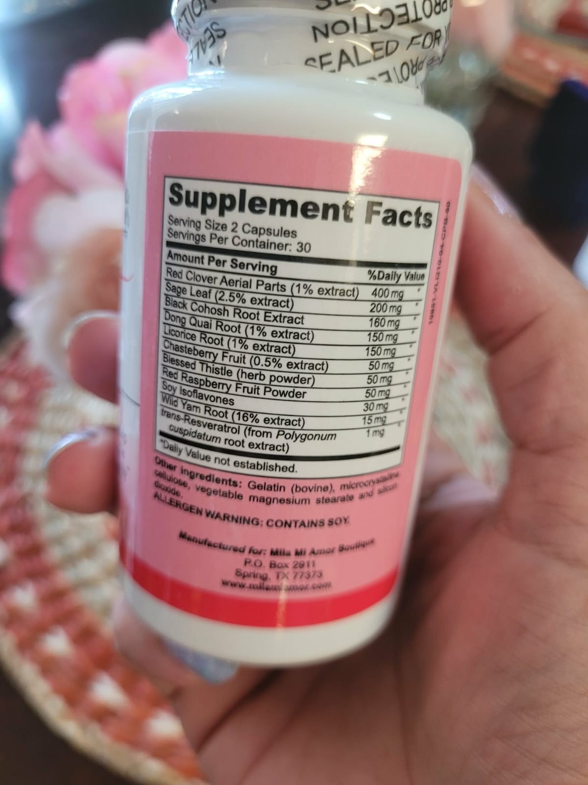 Mila Miamor Women’s Support – Hormone Regulator with Natural Ingredients