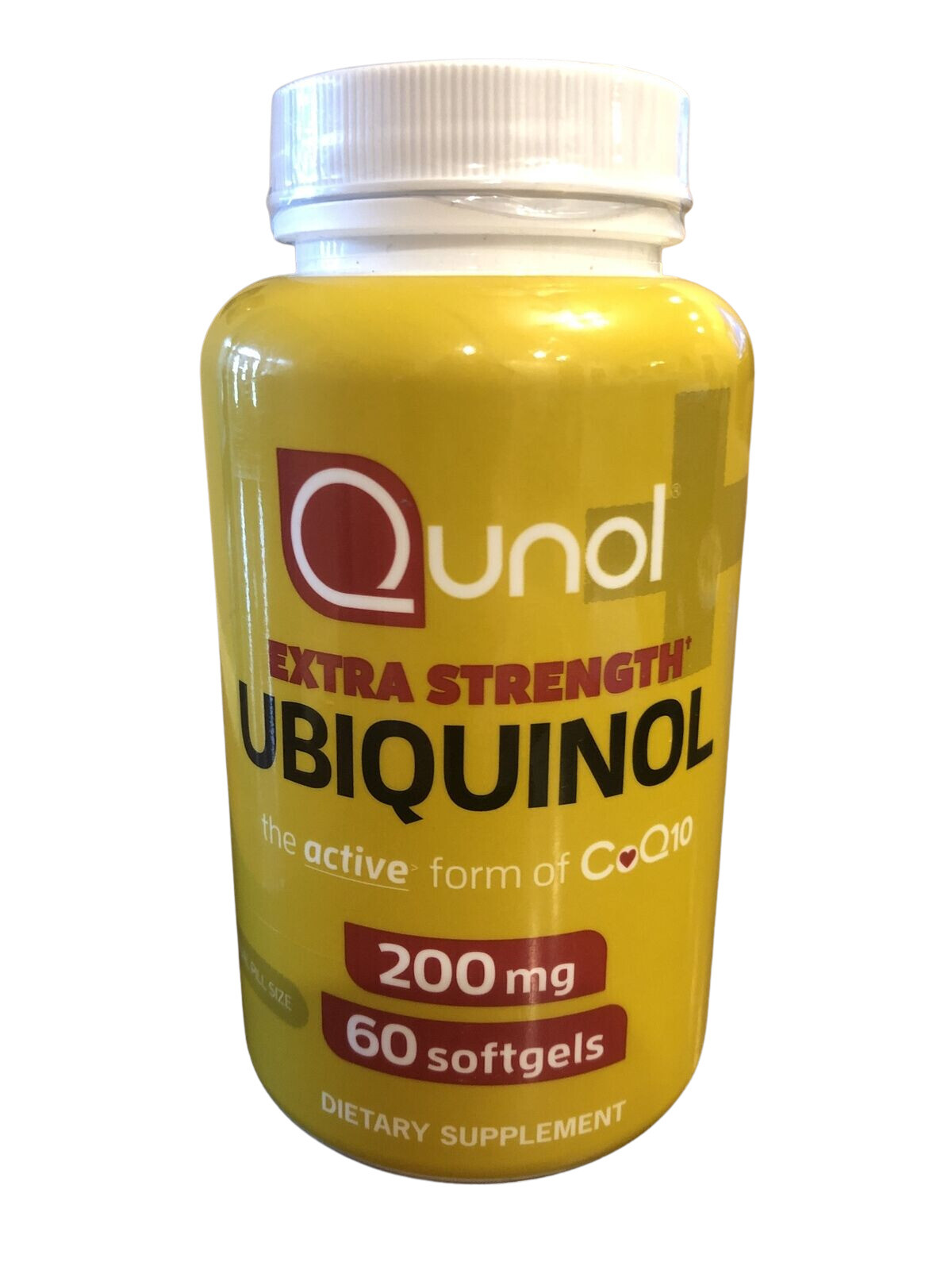 (3) Qunol Ubiquinol CoQ10 200mg Softgels 60 ct Guaranteed Fresh Exp 08/2026