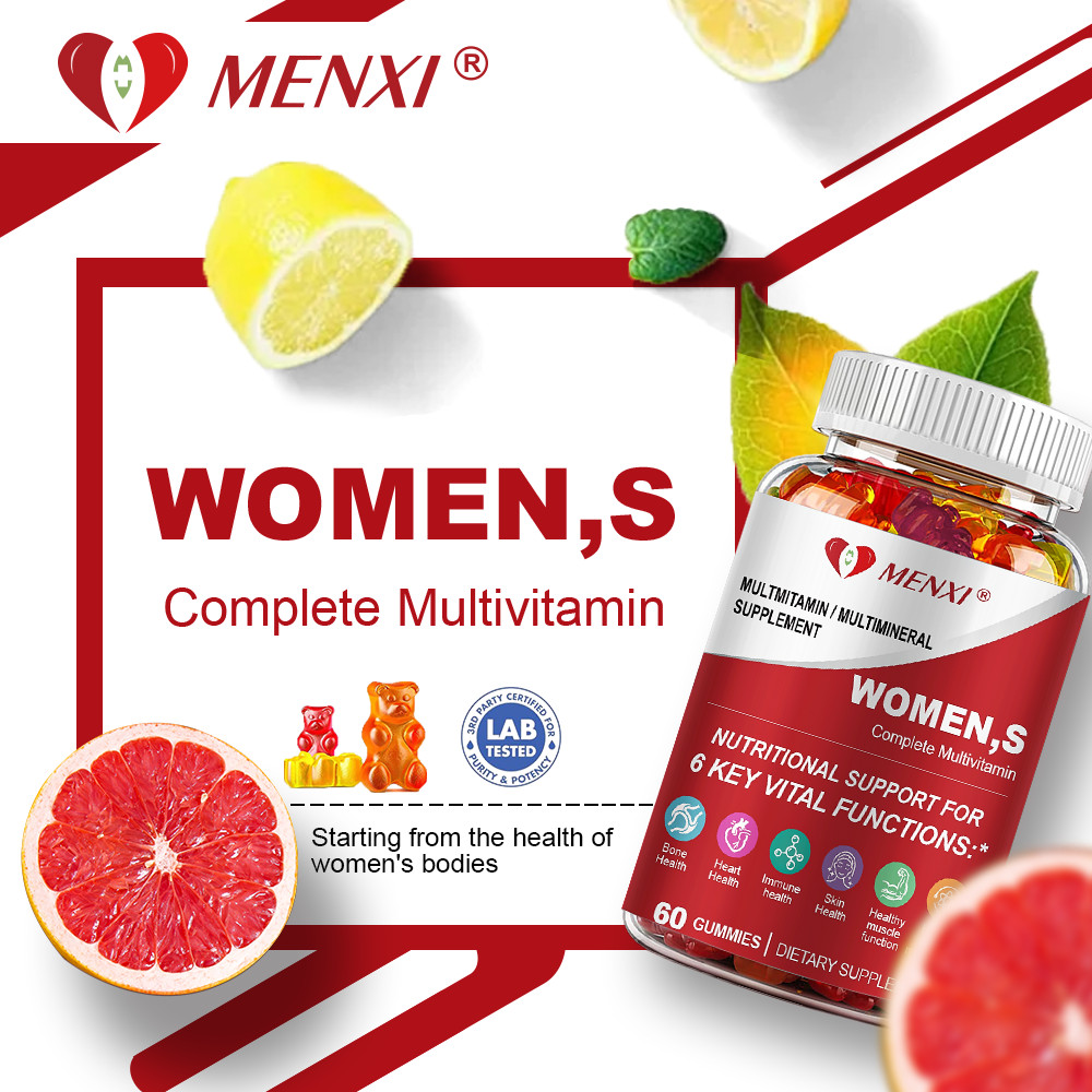 Multivitamin Gummies -Nature’s Daily Gummy Multivitamins for Adults, Women 60pcs