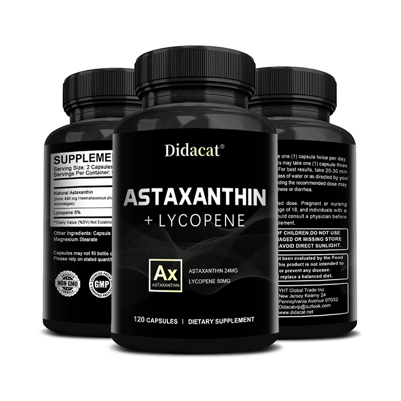 Astaxanthin Powerful Antioxidant Support 24mg Support Cardiovascular Health