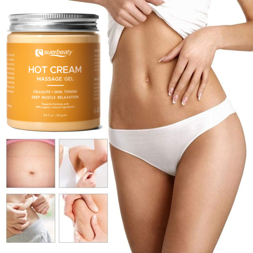 Fat Burner Hot Cream Weight Loss Belly Slimming Fitness Body Legs Skin Sweat Gel