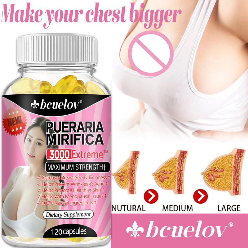 Pueraria Mirifica Root Powder 1000mg – Breast Enlargement High Strength