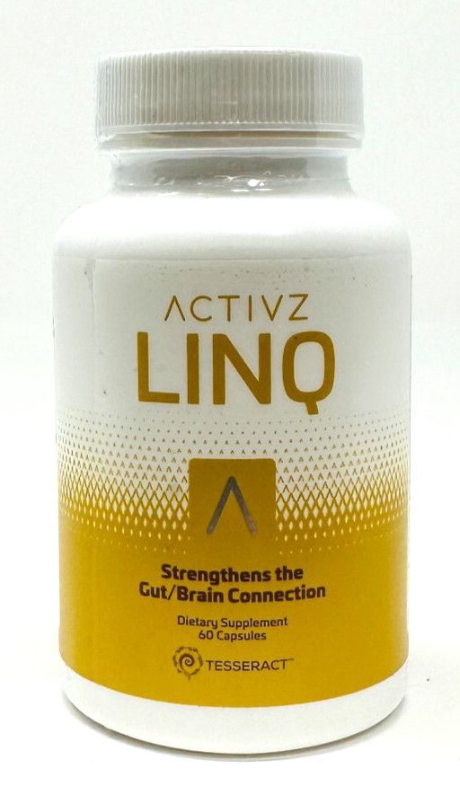 ACTIVZ LINQ Cellular Jet Fuel Gut/Brain Connection Supplement 60 Capsules NEW