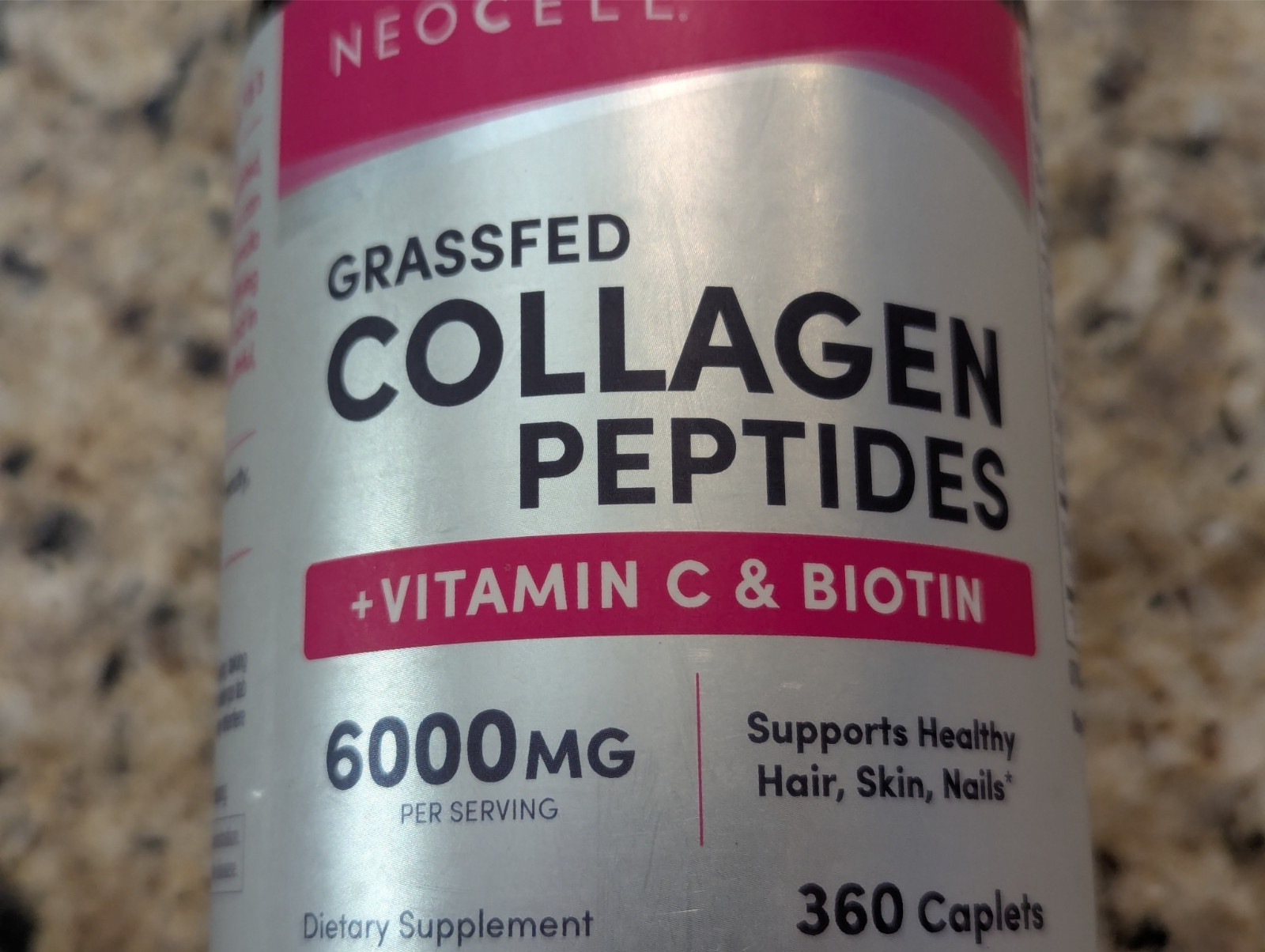 Neocell Super Collagen + Vitamin C Biotin 360 Tablets exp: 09/2028