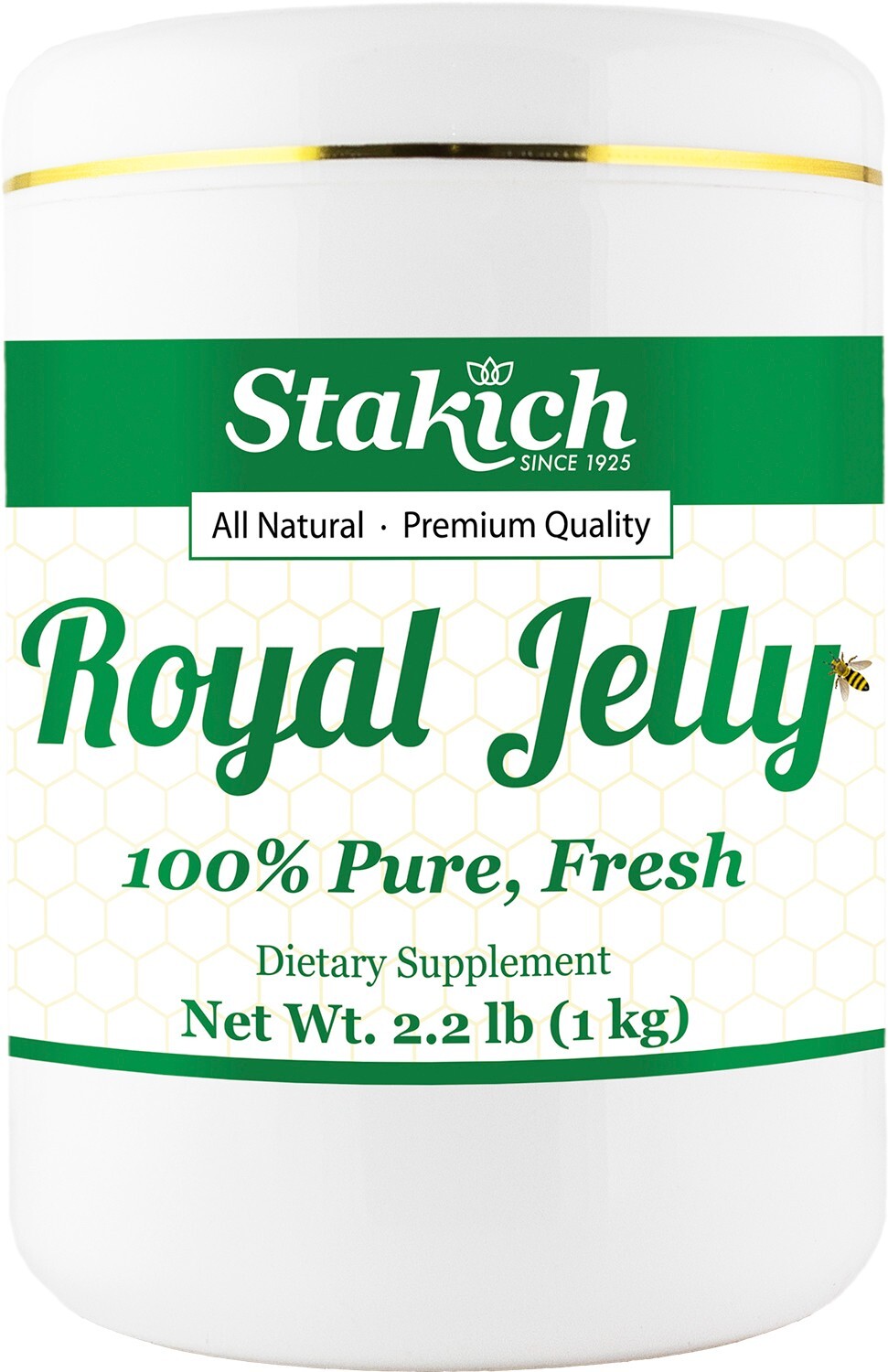 1kg 2.2lb PURE FRESH ROYAL JELLY 100% NATURAL PREMIUM BEST RAW BEE HIGH POTENCY