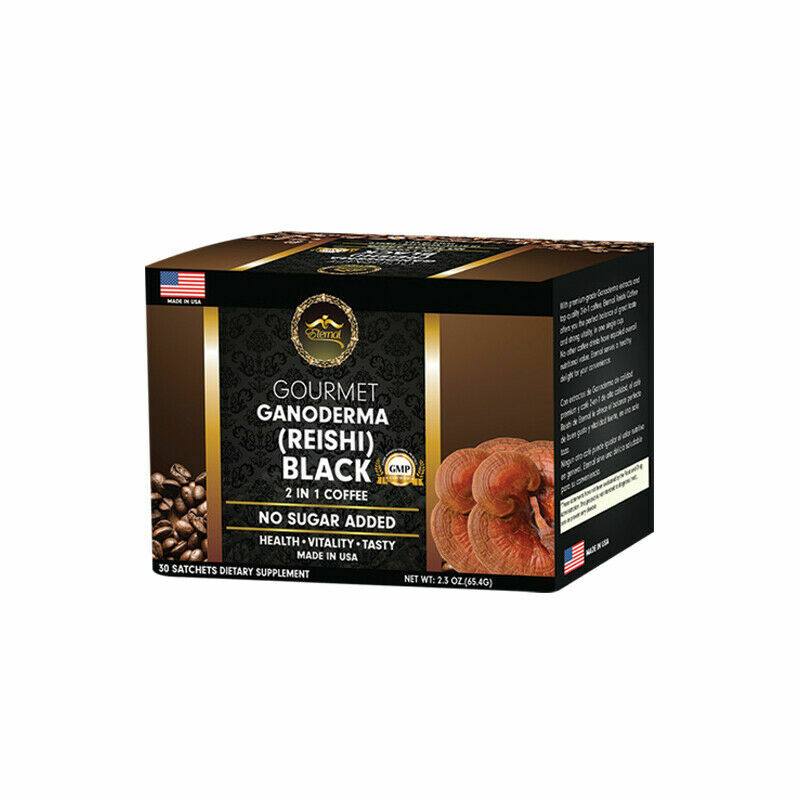 Eternal Gourmet Ganoderma Reishi Black 2 in 1 Coffee )FREE SHIPPING.