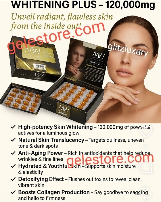 Miracle white royal Gold Booster 60 per pack. One pack sale.👌 anti aging