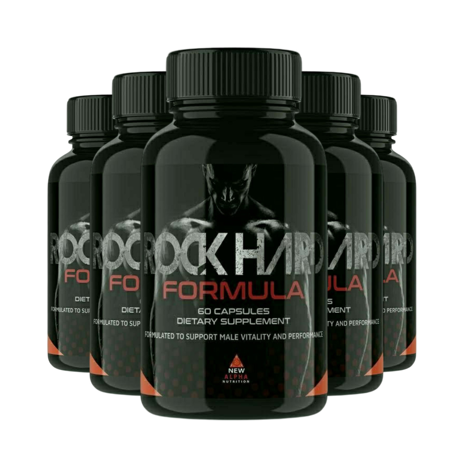5-Pack Rock Hard Composition Pills, Rock Hard Formula Male – Support 300 Formula