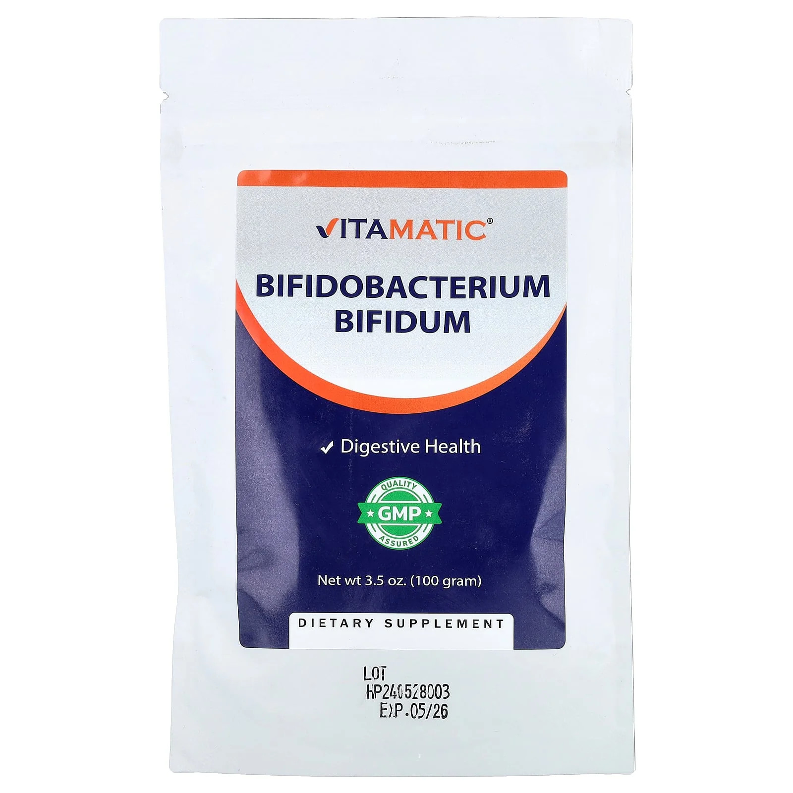 2 X Vitamatic, Bifidobacterium Bifidum, 3.5 oz (100 g)