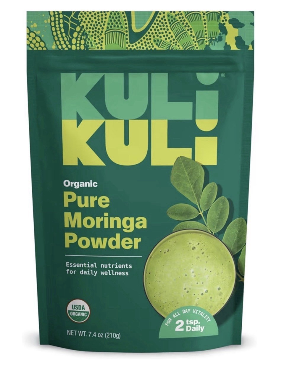 PURE MORINGA POWDER 7.4 OZ Lot Of 2 BB 01/28