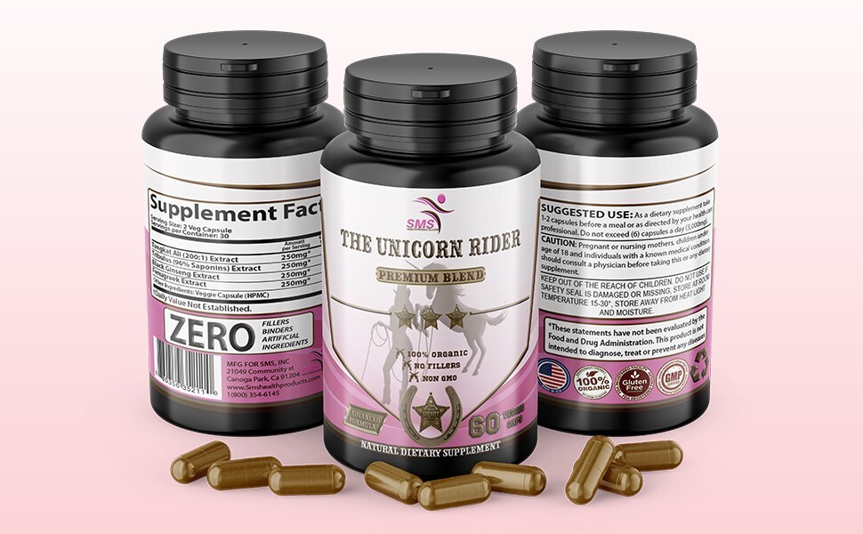The Unicorn Rider Women’s Dietary Supplement 120 Veggie Capsules