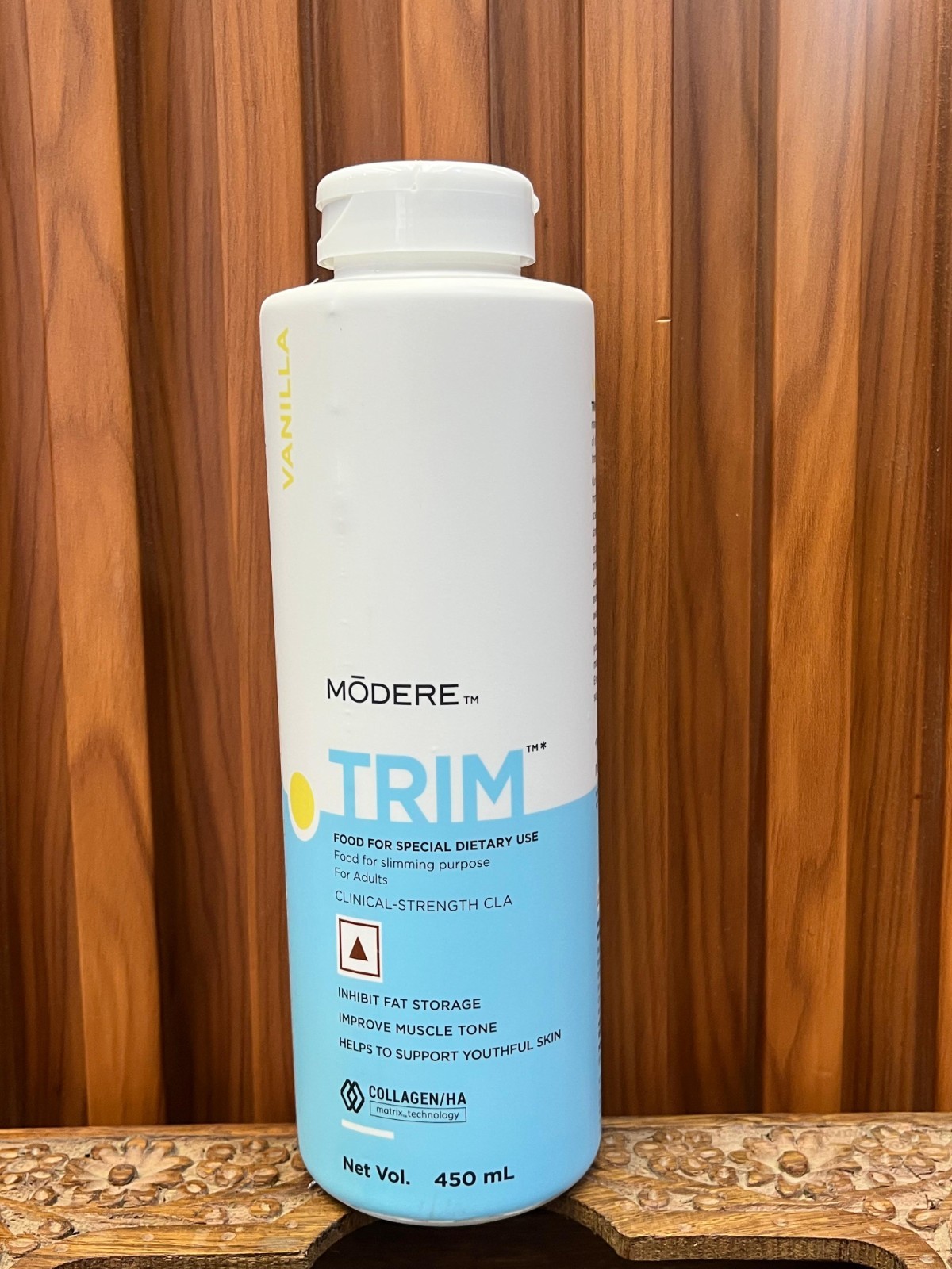 Modere Trim Vanilla Collagen CLA 450 ml 15.2 Fl Oz with Exp 10/2026