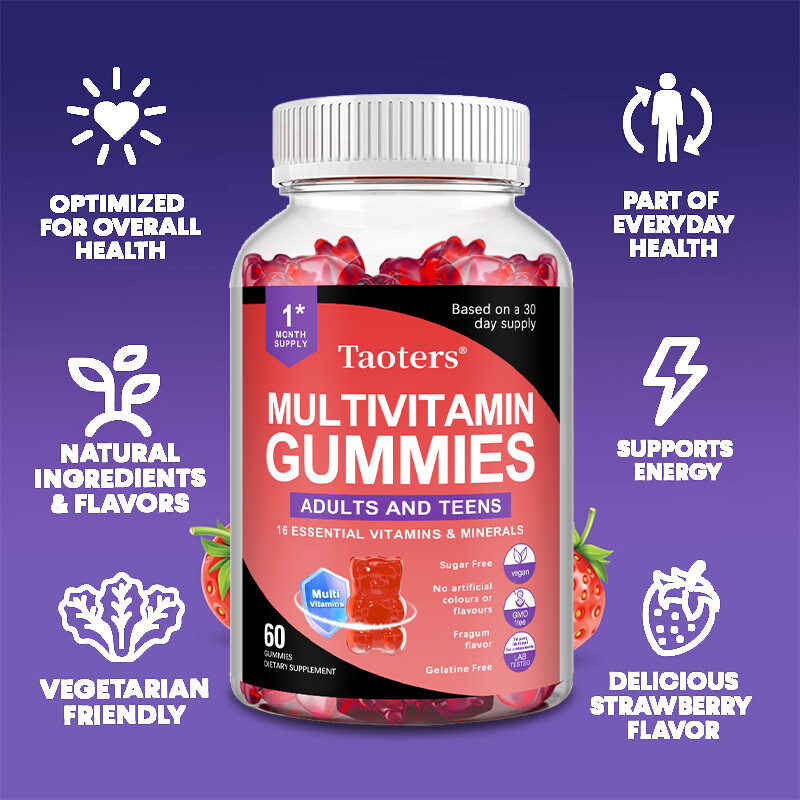 Multivitamin A, C, D, E, B12, B6 And B2+ Immune Support, Promote Bone Growth