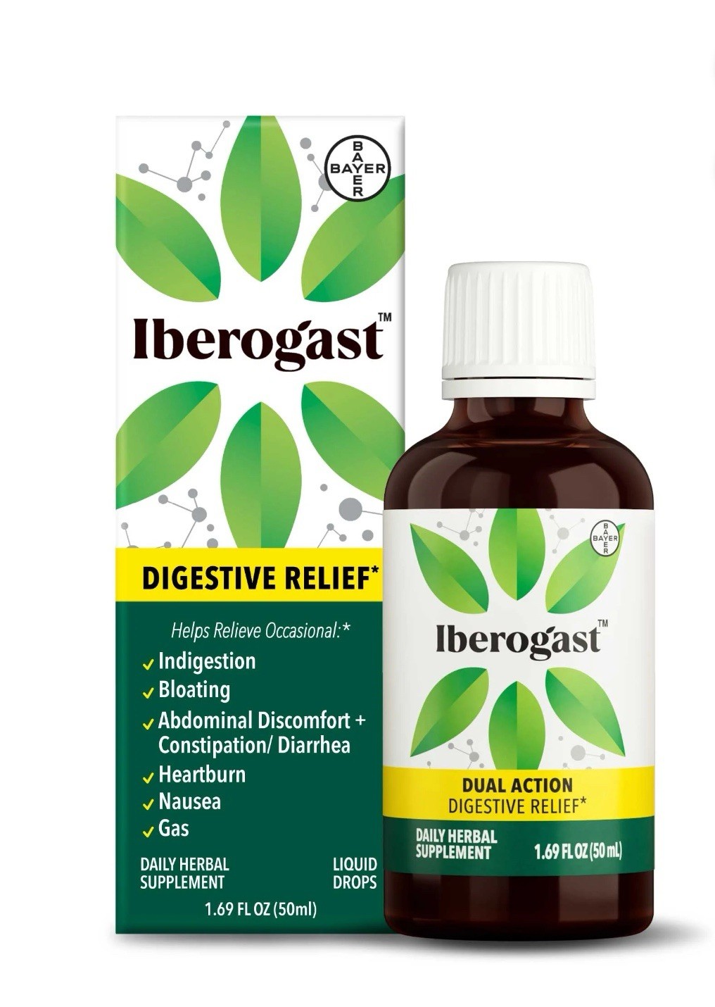 Iberogast Liquid Drops For Occasional Upset Stomach(indigestion,Bloating & Gas