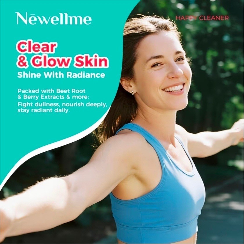 Newellme Happy Cleaner 14 Day Supplement Berry Powder 14 Sachets NEW