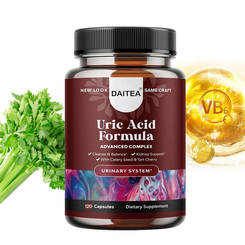 Uric Acid Formula -Tart Cherry, Celery, Milk Thistle,Cranberry – Cleanse & Detox
