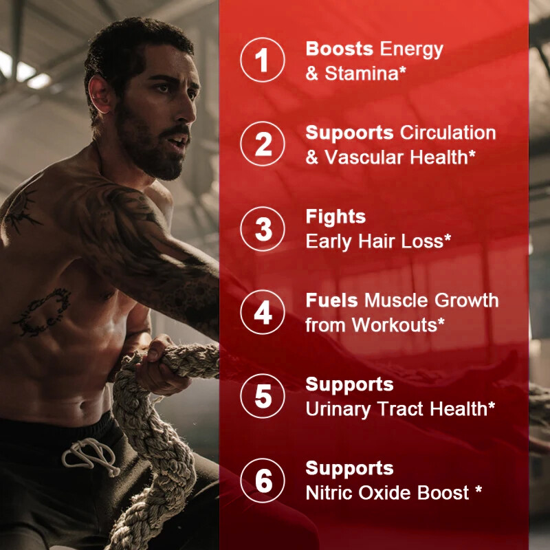 Prostate Health Supplements Promote Urinary Health Boost Energy Levels Capsules