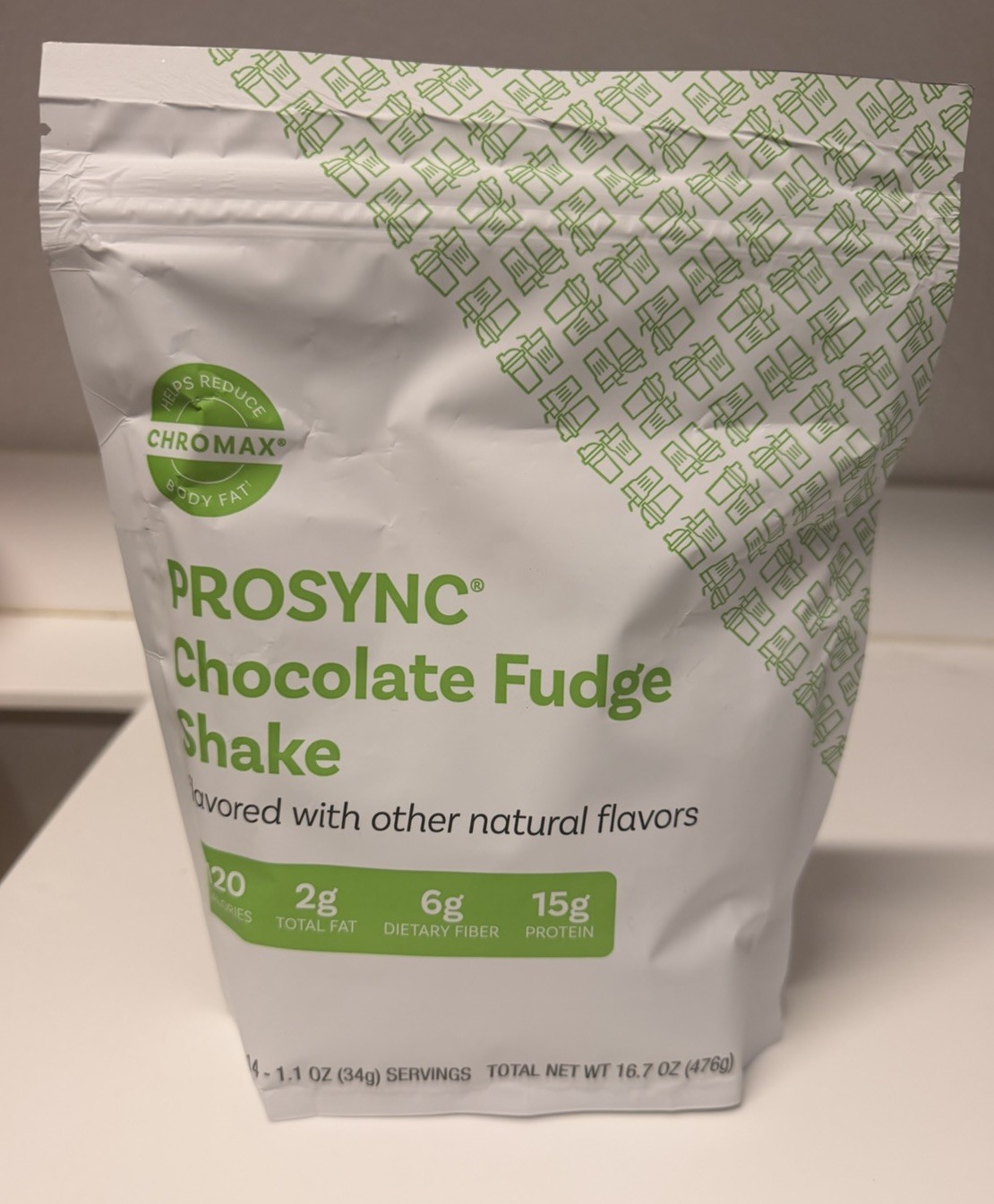 NutriSystem ProSync Chocolate Fudge Protein Shake Mix 14 Servings EXP: 4/2027