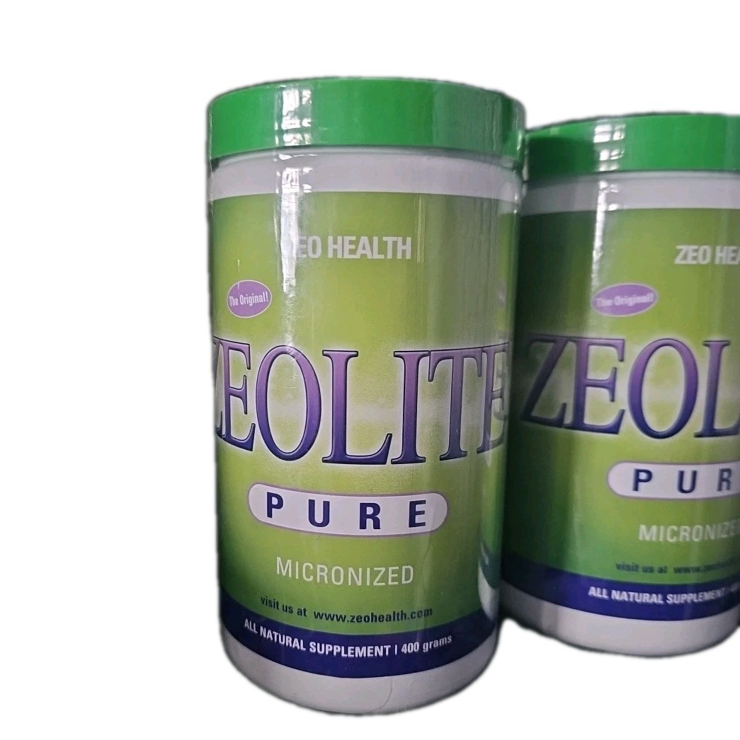 Zeo Health Pure Zeolite Detoxification Supplement Powder – 400g Exp 03/2030